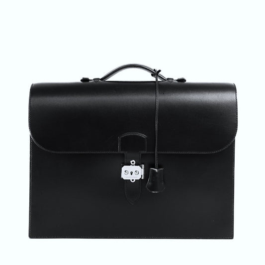 Hermes Box Calf Sac a Depeche 38 Briefcase