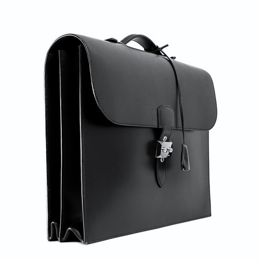Hermes Box Calf Sac a Depeche 38 Briefcase