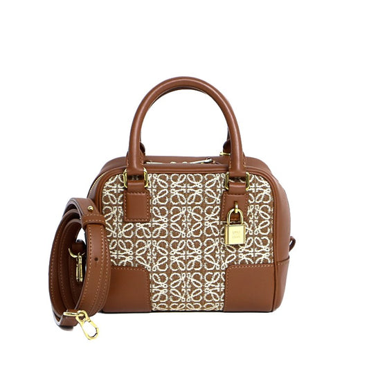 Loewe Amazona 16 Jacquard Anagram 2way Bag