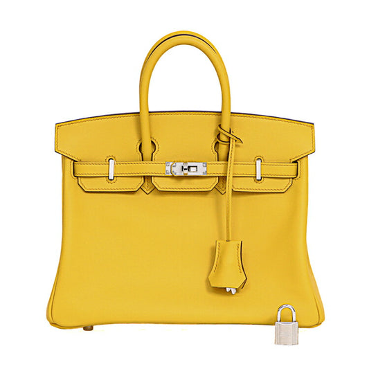 Hermes Birkin 25 Handbag Swift Leather