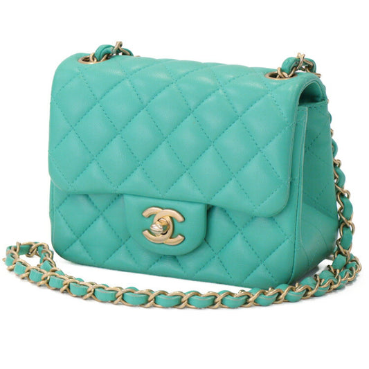 Chanel Lambskin Mini Matelasse 17 Shoulder Bag