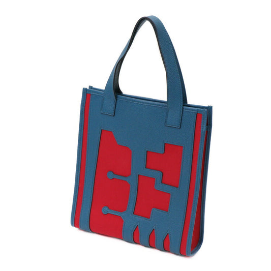 Hermes Petit H Canvas Tote Bag