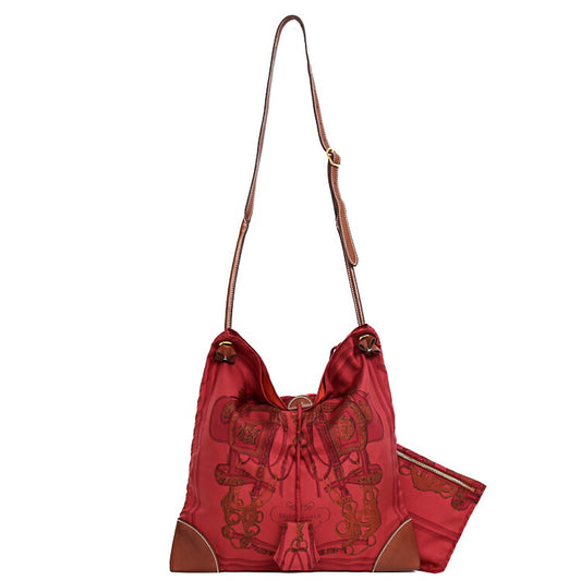 Hermes Silky City PM Shoulder Bag Brides de Gala