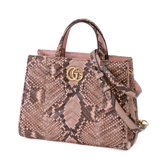 Gucci GG Marmont Python Leather Women's Bag