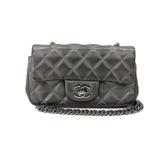 Chanel Lambskin Matelasse Chain Shoulder Bag