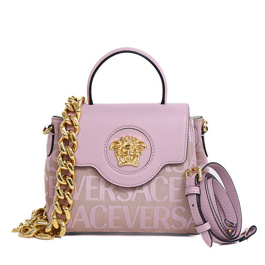Versace La Medusa Small Handbag Leather