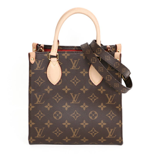 Louis Vuitton Monogram Sac Plat BB Handbag M46265