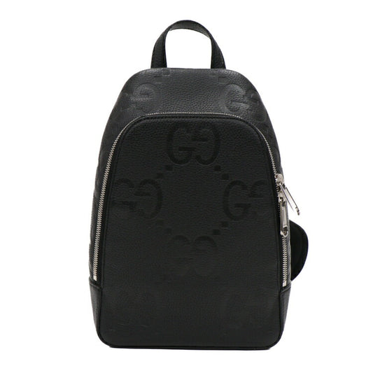 Gucci Jumbo GG Leather Crossbody Bag