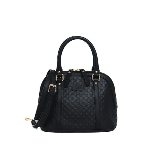 Gucci Leather Microguccissima Shoulder Bag