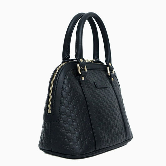 Gucci Leather Microguccissima Shoulder Bag