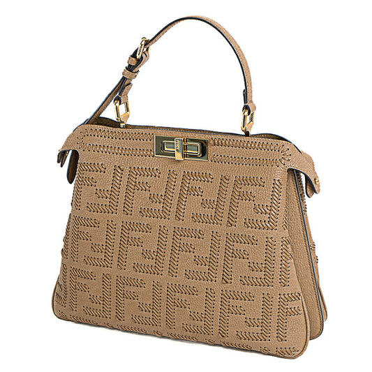 Fendi Peekaboo Medium Leather Handbag