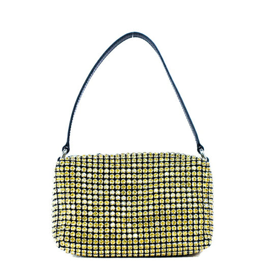 Alexander Wang HEIRESS Rhinestone Mesh Mini Handbag