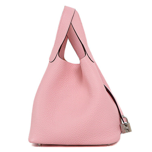 Hermes Picotin Lock PM Handbag Rose Sakura