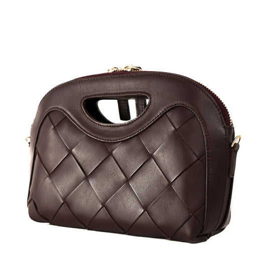 PELLICO Anelli Mini Intrecciato Leather Shoulder Bag
