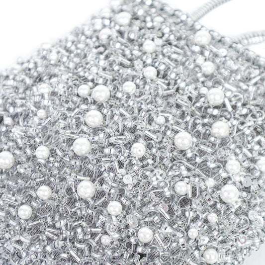 ANTEPRIMA Glitter Pearl Bead 2way Mini Shoulder Bag