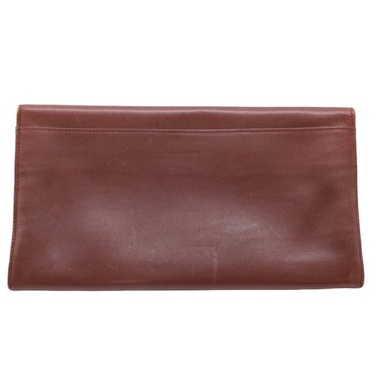 Cartier Clutch Bag Bordeaux Red