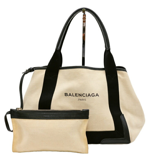 Balenciaga Navy Cabas S Tote Bag