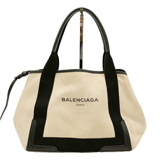 Balenciaga Navy Cabas S Tote Bag