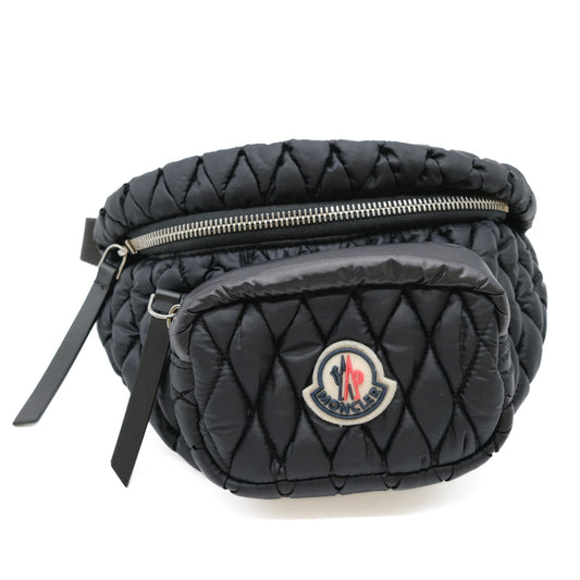 Moncler Nylon Belt Bag Black