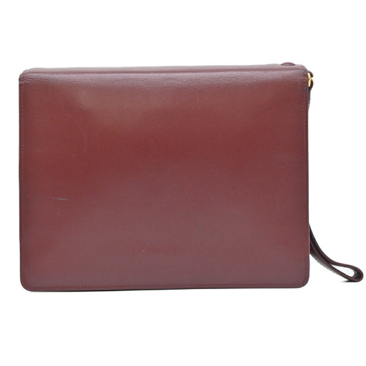 Cartier Must Line Leather Clutch Bag