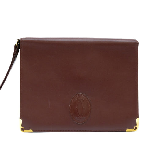 Cartier Leather Must Line Clutch Bag