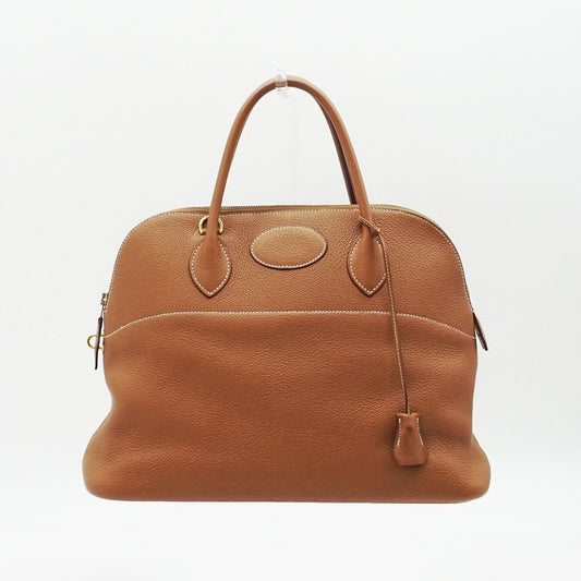 Hermes Bolide 35 Handbag Gold