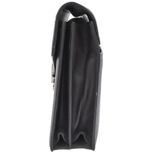 Dunhill Leather Clutch Bag Black