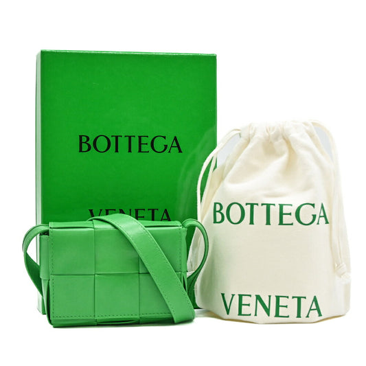Bottega Veneta Maxi Candy Cassette Shoulder Bag Green