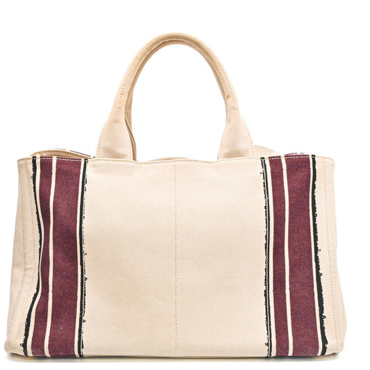 Prada Denim Canvas Canapa Tote Bag
