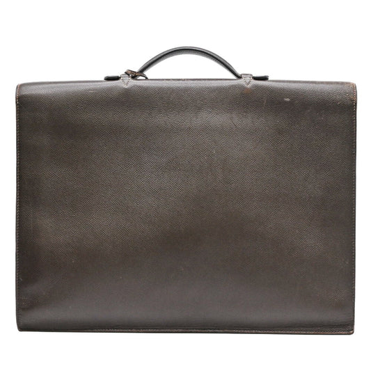 Hermes Sac a Depeche 38 Leather Briefcase