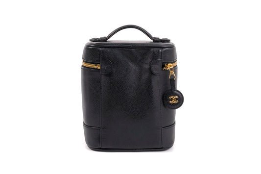 Chanel Caviar Leather Vanity Bag
