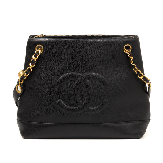 Chanel Caviar Skin Chain Shoulder Bag