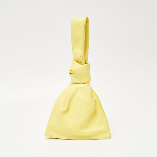 Bottega Veneta Mini The Twist Handbag Yellow