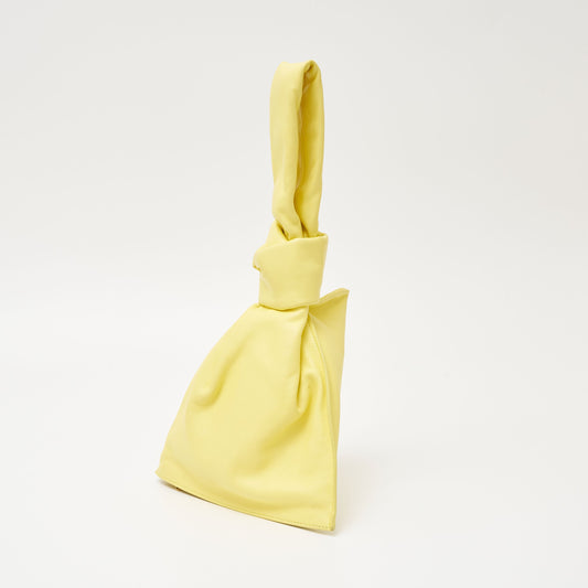 Bottega Veneta Mini The Twist Handbag Yellow