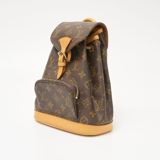 Louis Vuitton Mini Montsouris Backpack Monogram Canvas Leather