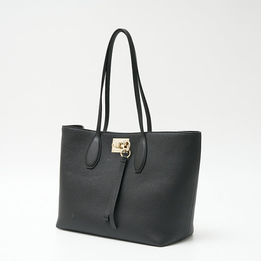 Salvatore Ferragamo Leather Gancini Tote Bag