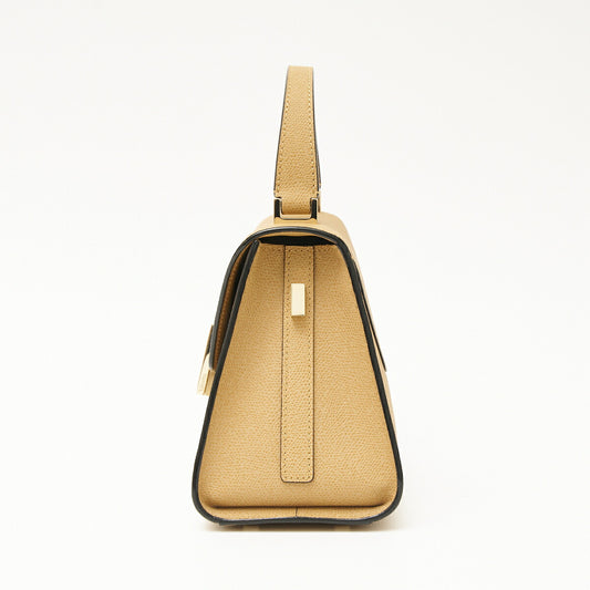 Valextra Mini Iside Soft Calfskin Leather Handbag