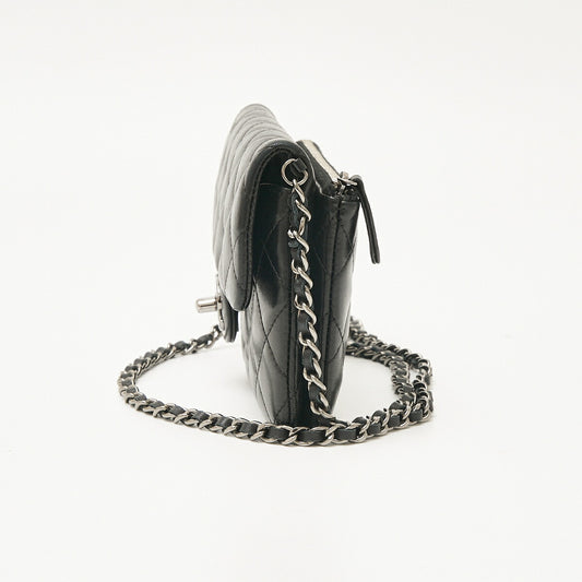 Chanel Lambskin Matelasse Shoulder Bag