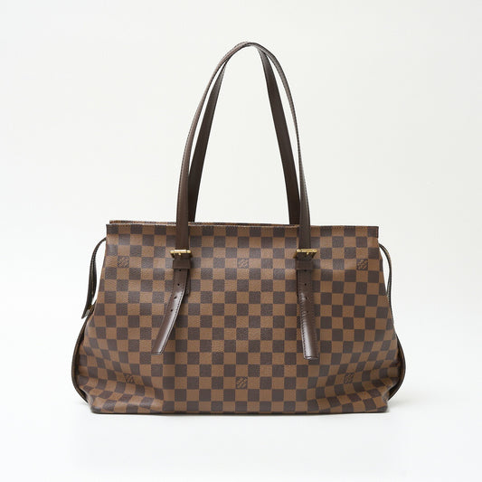 Louis Vuitton Damier Canvas Leather Chelsea Tote