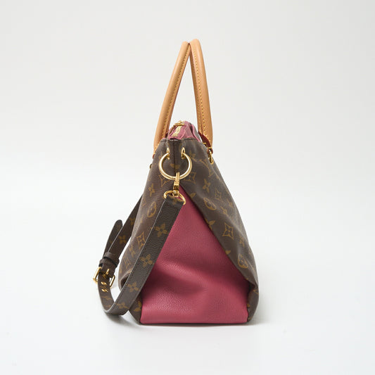 Louis Vuitton Monogram Canvas Leather Handbag