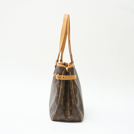 Louis Vuitton Monogram Canvas Leather Batignolles Horizontal Tote M51154