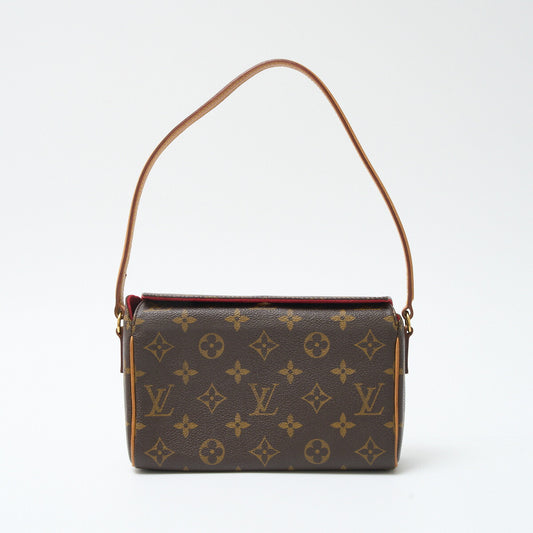 Louis Vuitton Monogram Canvas Leather Handbag