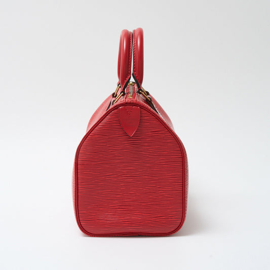 Louis Vuitton Speedy 25 Epi Leather Handbag