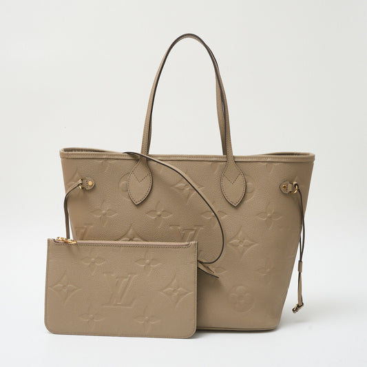 Louis Vuitton Neverfull MM Monogram Leather Tote