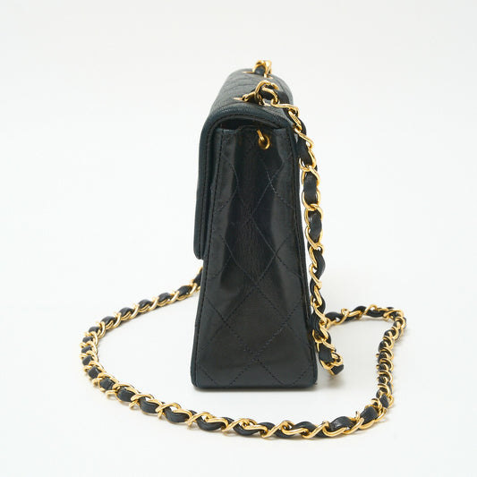 Chanel Lambskin Mini Matelasse Shoulder Bag