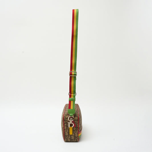 Dior Rasta Trotter Crossbody Bag PVC Canvas Leather