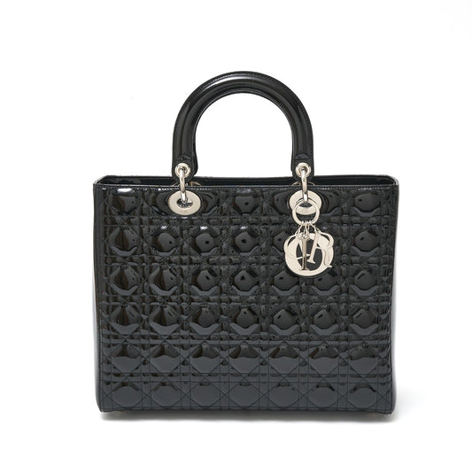 Dior Lady Dior Cannage Classic Large Bag