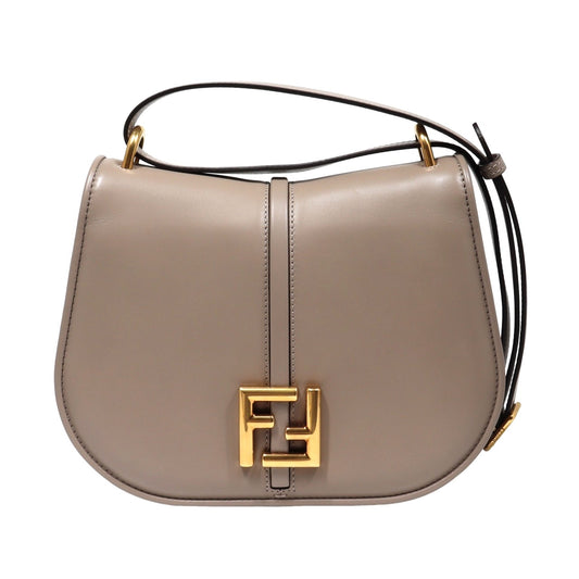 Fendi Medium Shoulder Bag 8BT366 Gray Leather
