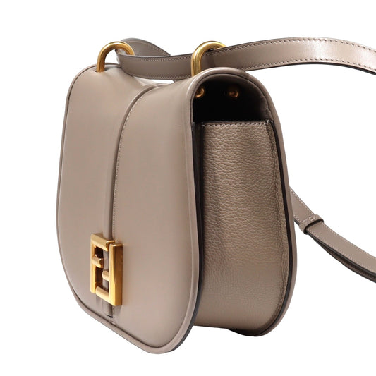 Fendi Medium Shoulder Bag 8BT366 Gray Leather