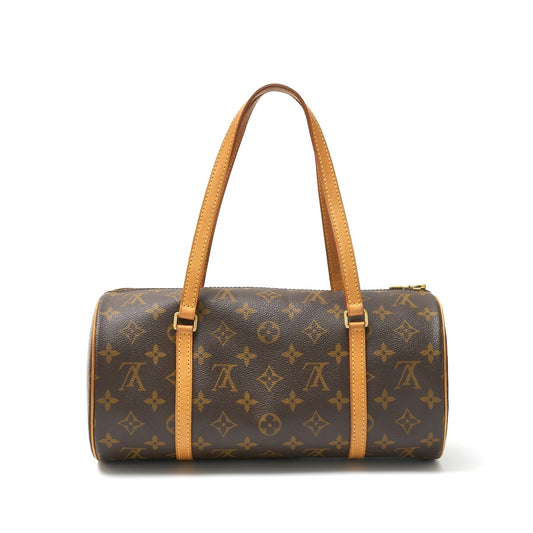 Louis Vuitton Papillon 30 Monogram Leather Handbag